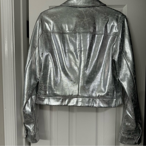 New!! Never Fully Dressed Silver Jacket Size 8 - Picture 4 of 4
